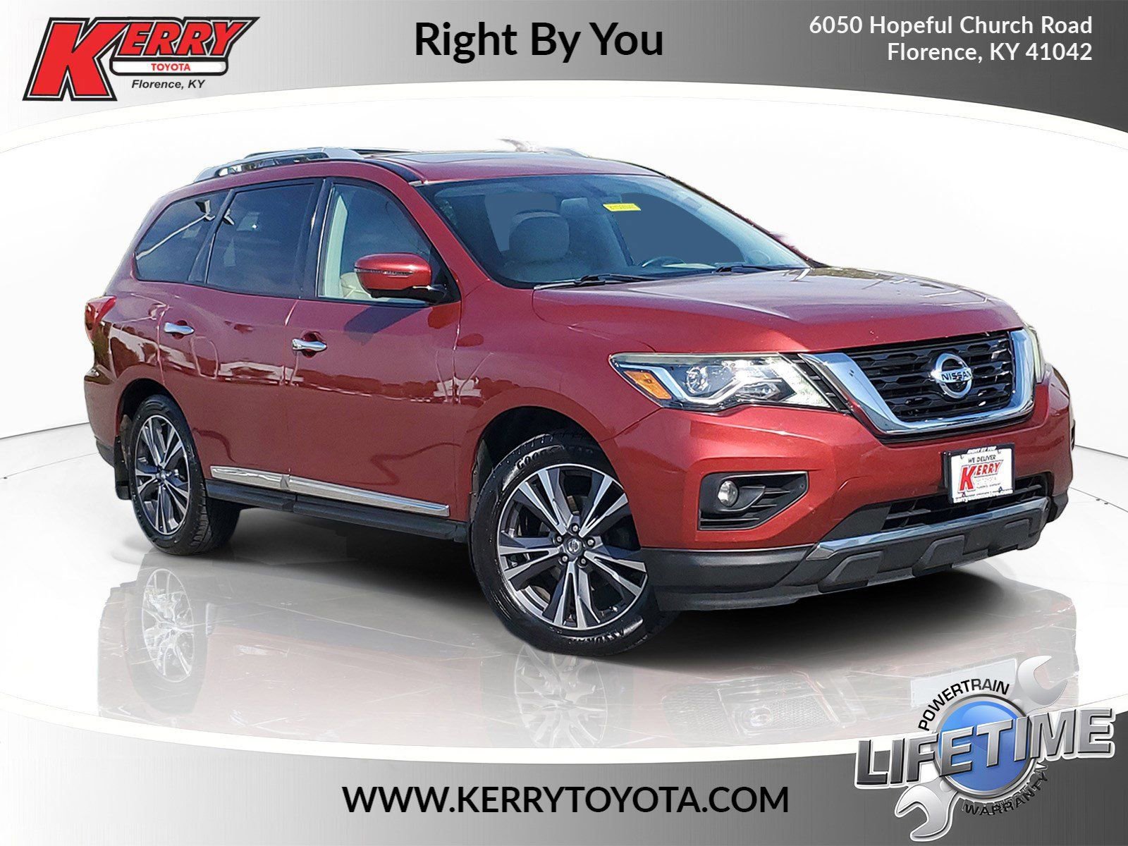 Used 2017 Nissan Pathfinder Platinum w/ Family Entertainment Package