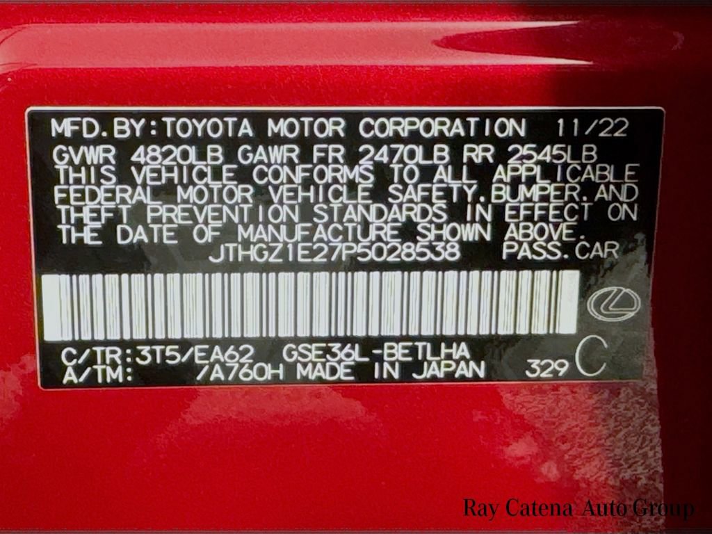 Certified 2023 Lexus IS 350 F Sport w/ Memory Package AWD/4WD image 34
