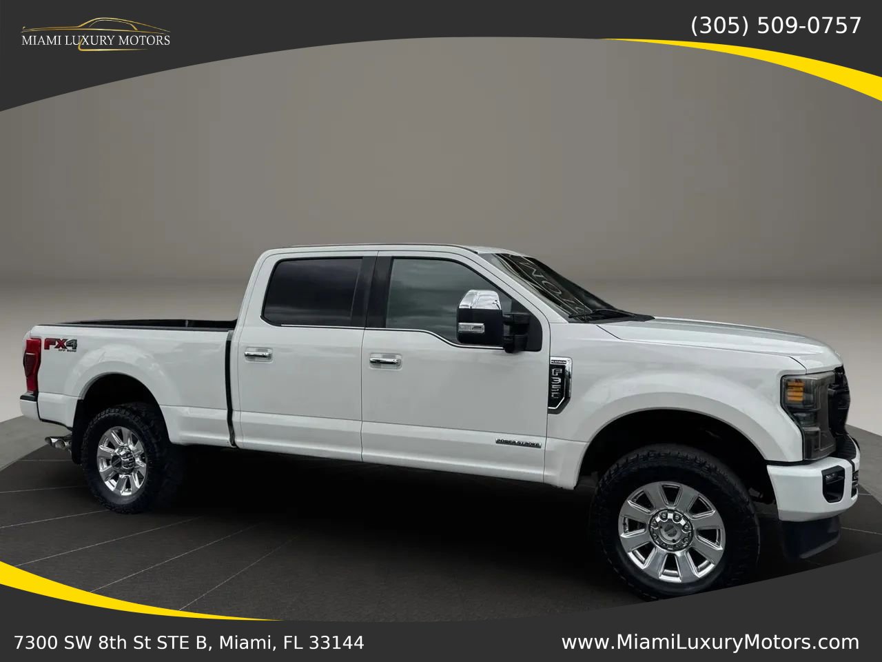 Used 2020 Ford F350 Platinum w/ FX4 Off-Road Package AWD/4WD image 1