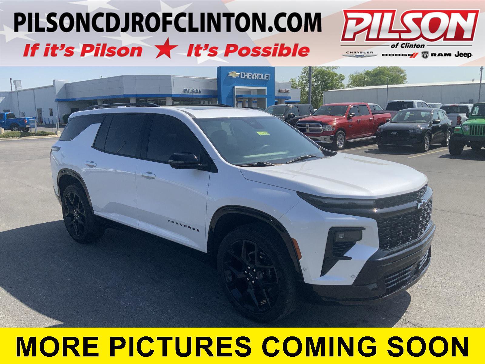 Used 2024 Chevrolet Traverse RS w/ LPO, Floor Liner Package AWD/4WD image 1