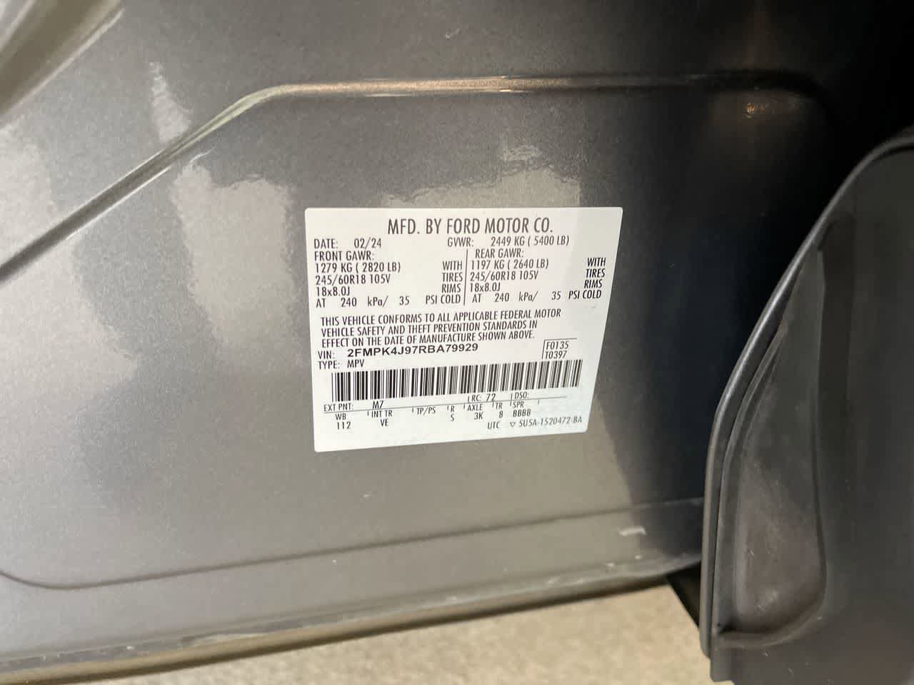 Used 2024 Ford Edge SEL AWD/4WD image 26