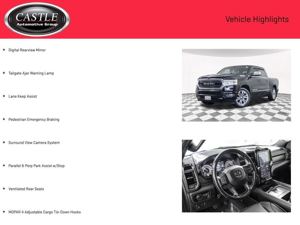 Used 2022 RAM 1500 Limited AWD/4WD image 8