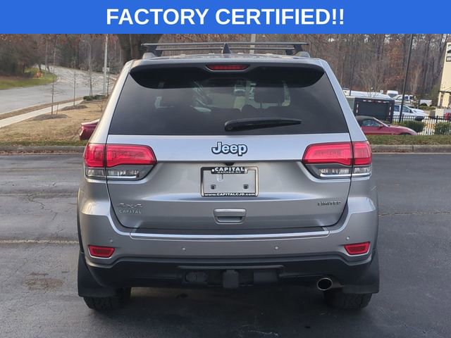 Certified 2017 Jeep Grand Cherokee Limited w/ Trailer Tow Group IV image 4
