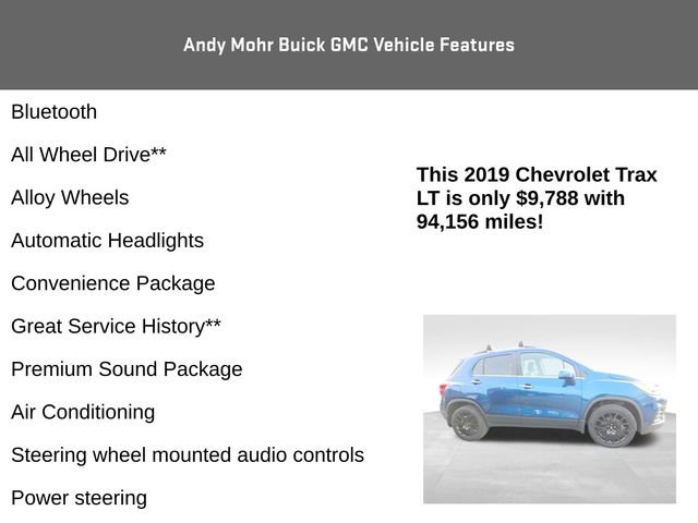 Used 2019 Chevrolet Trax LT w/ LT Convenience Package image 4