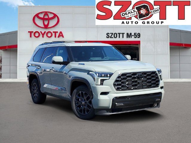 New 2026 Toyota Sequoia Platinum w/ Tow Technology Package AWD/4WD image 1
