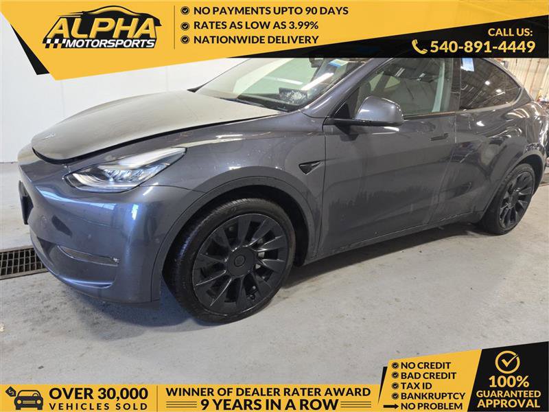 Used 2021 Tesla Model Y Long Range AWD/4WD image 1