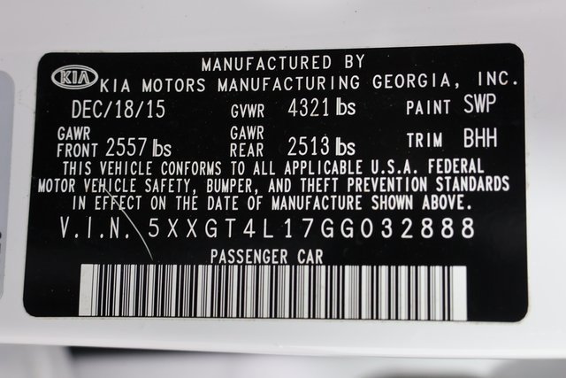 Used 2016 Kia Optima LX image 26