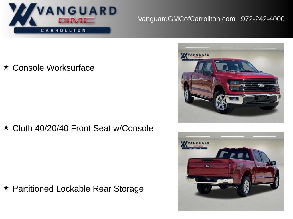 Used 2025 Ford F150 XLT w/ Equipment Group 301A Standard AWD/4WD image 12