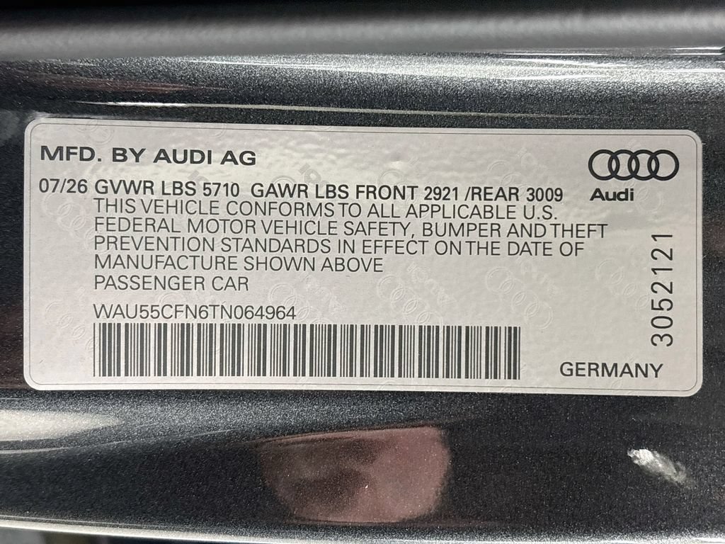 New 2026 Audi A6 Premium Plus AWD/4WD image 28