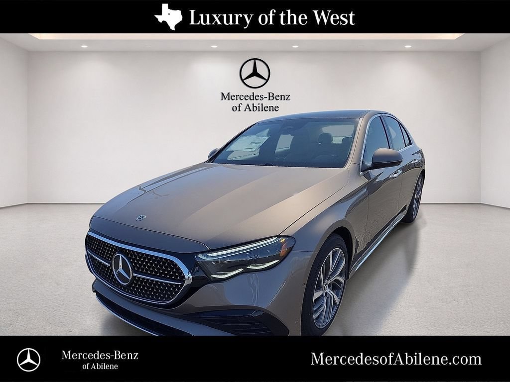 New 2025 Mercedes-Benz E 350 4MATIC Sedan image 1