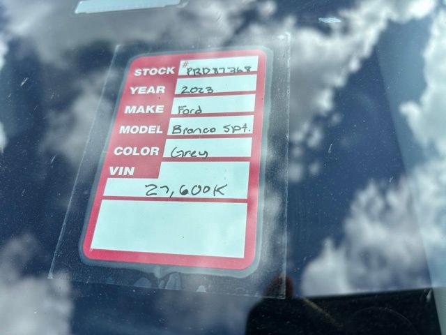 Used 2023 Ford Bronco Sport Outer Banks w/ Tech Package image 12