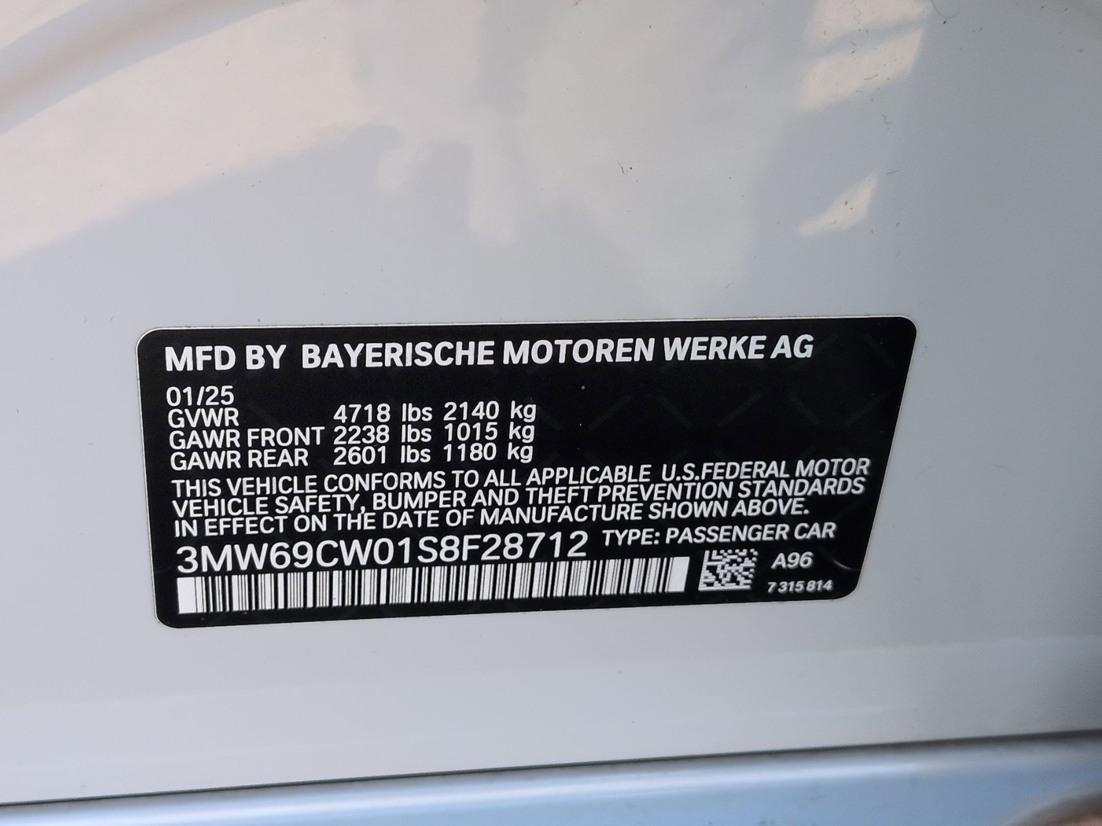 Certified 2025 BMW 330i Sedan w/ M Sport Package image 35