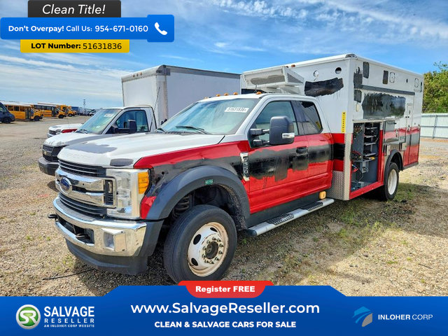 Used 2017 Ford F550 4x4 SuperCab Super Duty image 1
