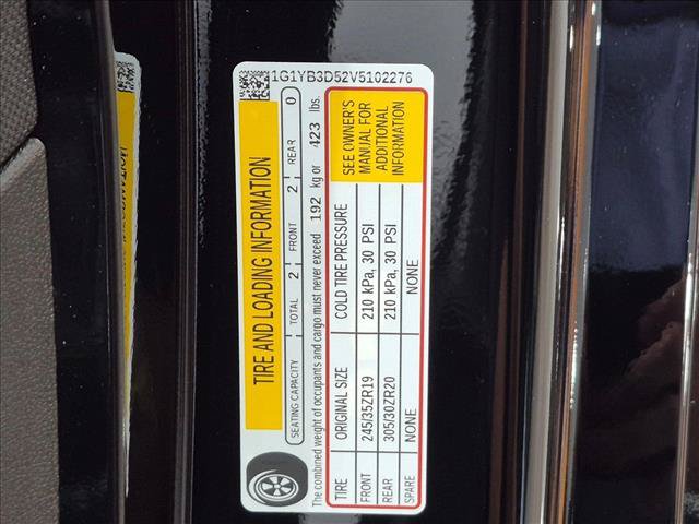 New 2027 Chevrolet Corvette Stingray Convertible w/ Battery Protection Package RWD image 14