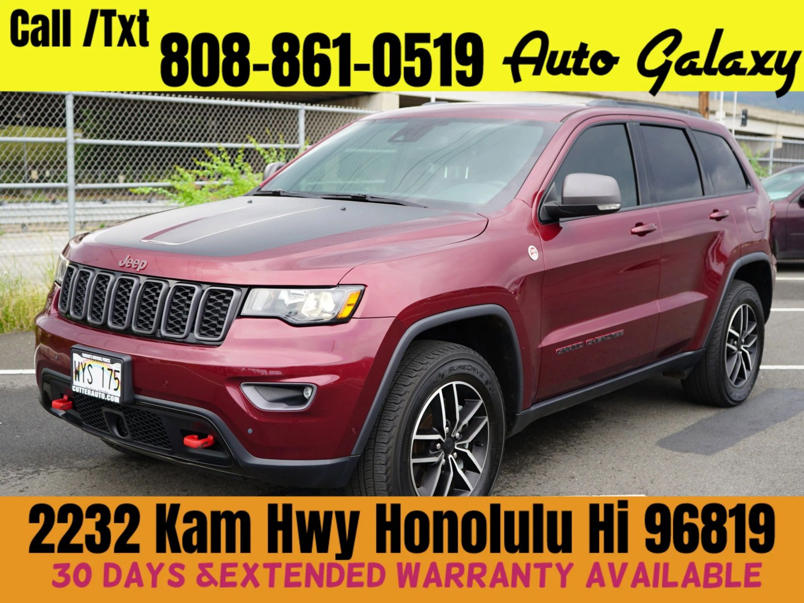 Used 2021 Jeep Grand Cherokee Trailhawk AWD/4WD image 1