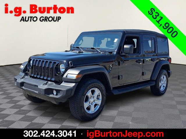 Used 2022 Jeep Wrangler Unlimited Sport image 3