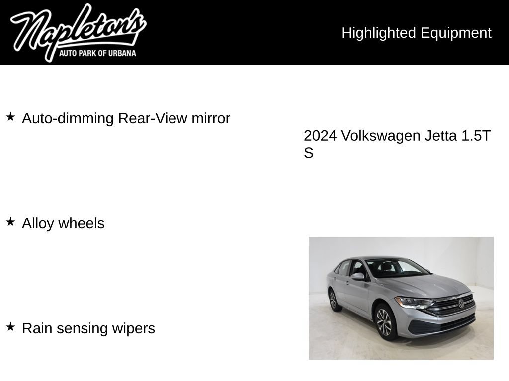 Used 2024 Volkswagen Jetta S FWD image 16