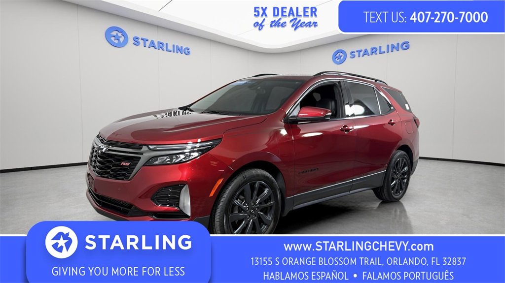 Certified 2023 Chevrolet Equinox RS w/ RS Leather Package