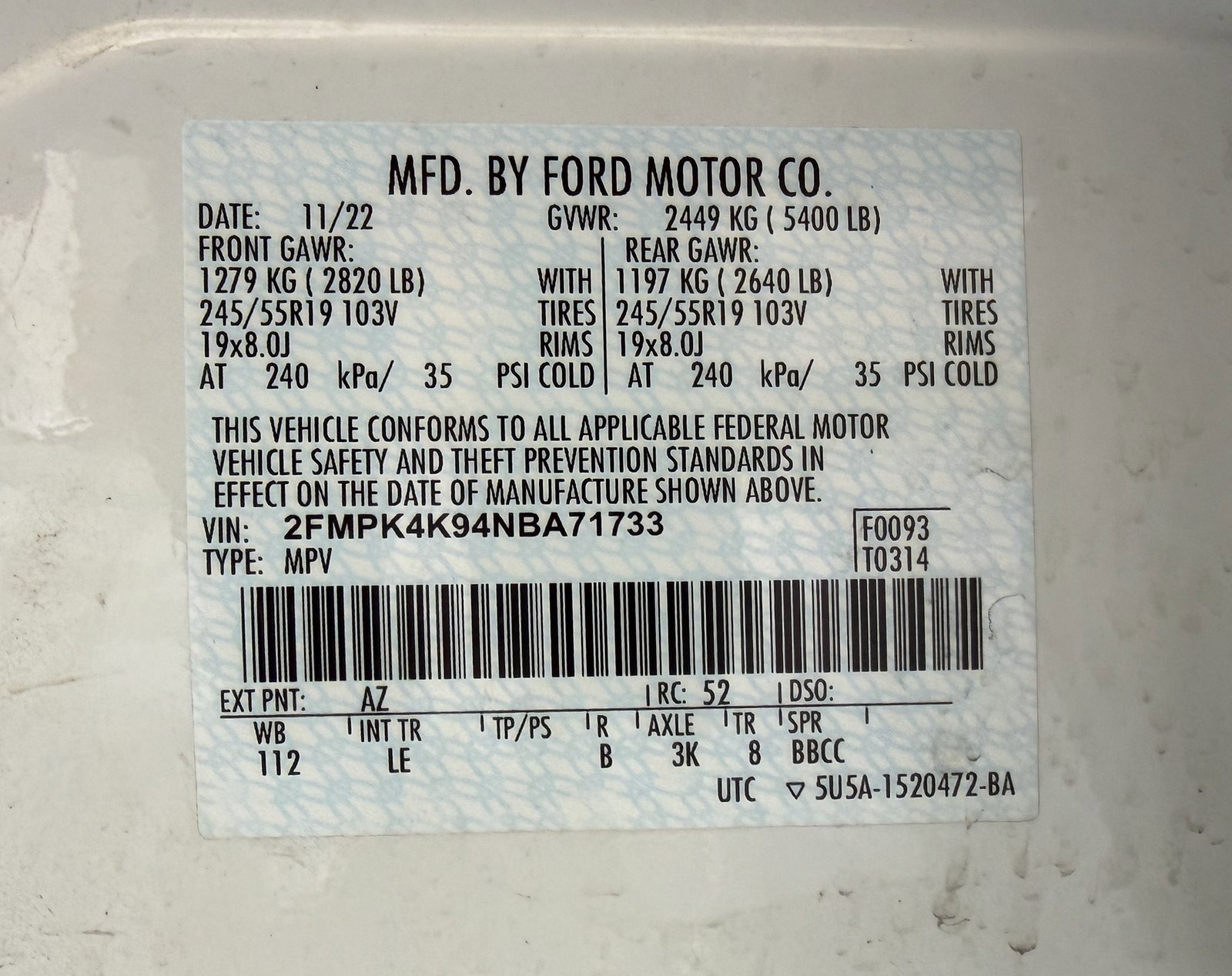 Used 2022 Ford Edge Titanium image 14