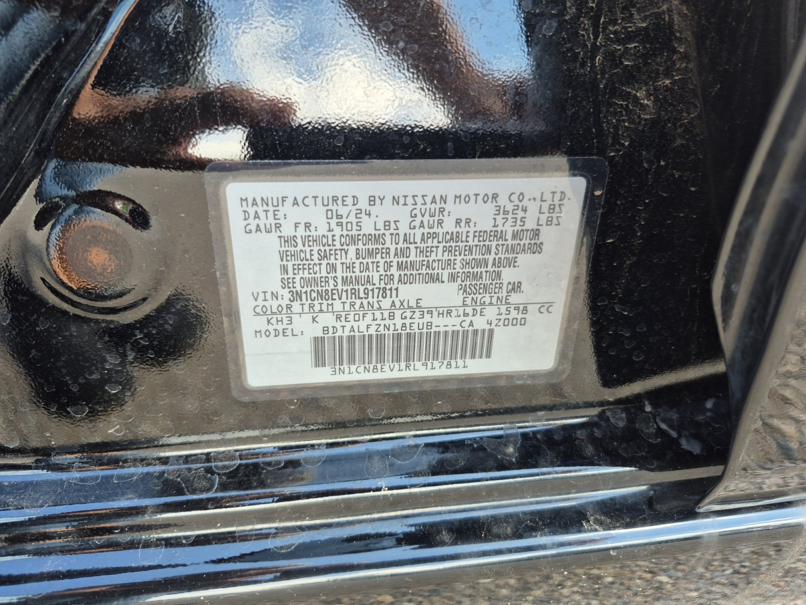 Used 2024 Nissan Versa SV FWD image 25