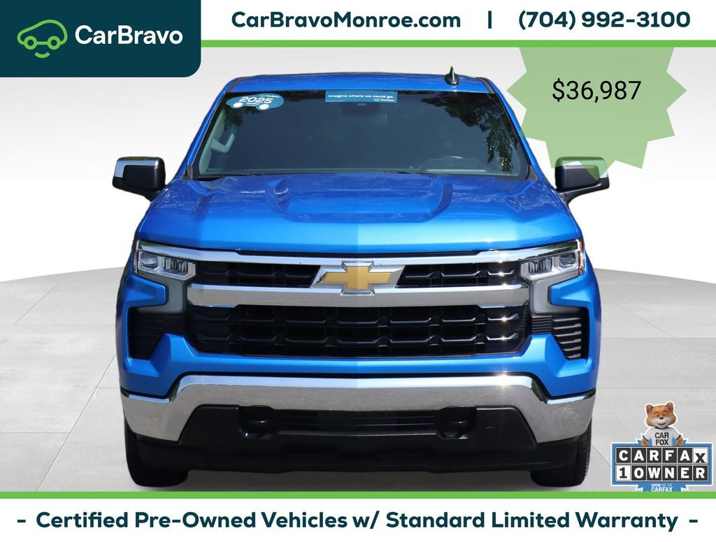 Certified 2025 Chevrolet Silverado 1500 LT AWD/4WD image 9