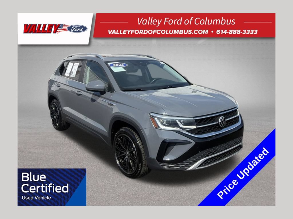 Used 2022 Volkswagen Taos SEL w/ Panoramic Sunroof Package AWD/4WD image 1