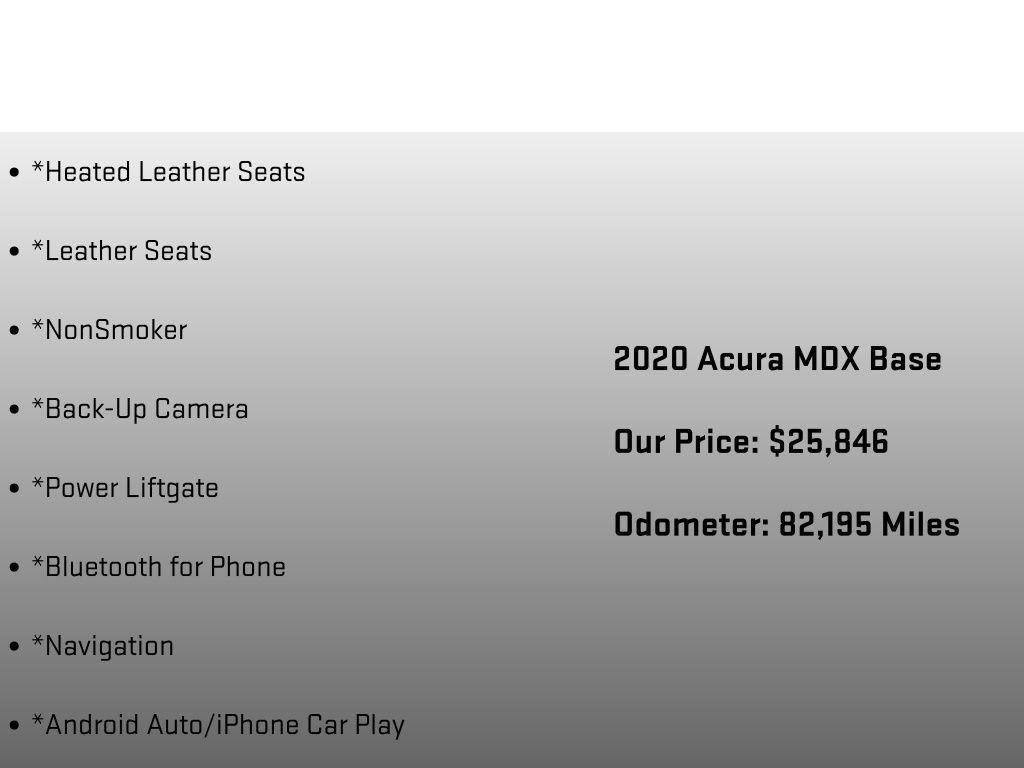 Used 2020 Acura MDX SH-AWD w/ Technology Package image 6