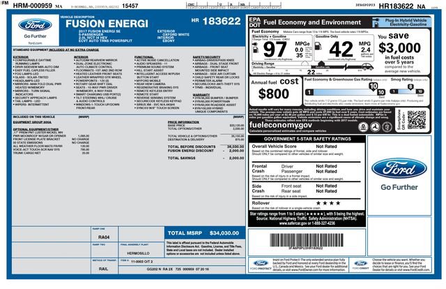 Used 2017 Ford Fusion Energi SE FWD image 17