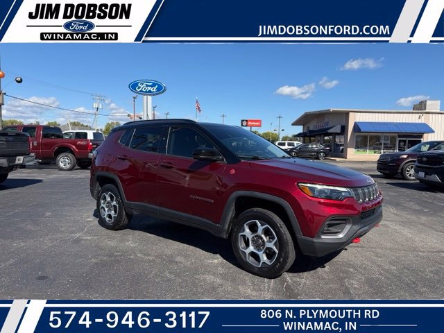 Used 2022 Jeep Compass Trailhawk w/ Trailhawk Elite Group AWD/4WD image 1