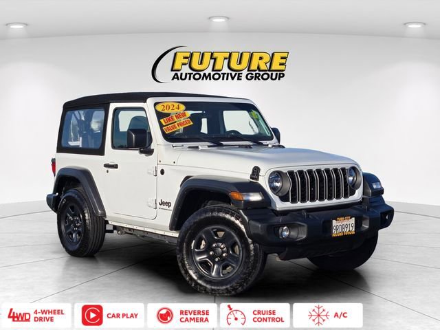 Used 2024 Jeep Wrangler Sport AWD/4WD image 1