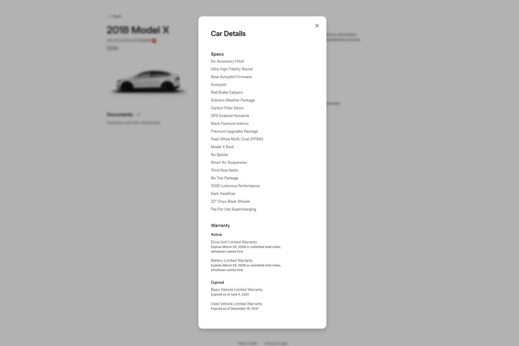 Used 2018 Tesla Model X P100D image 4