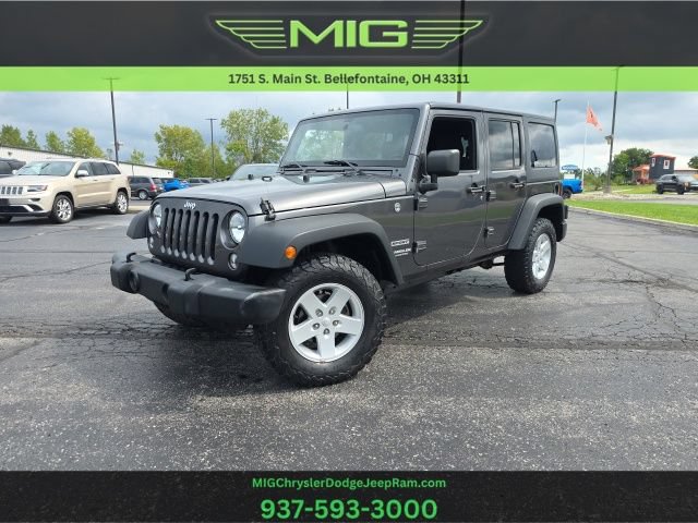 Used 2017 Jeep Wrangler Unlimited Sport w/ Quick Order Package 24S