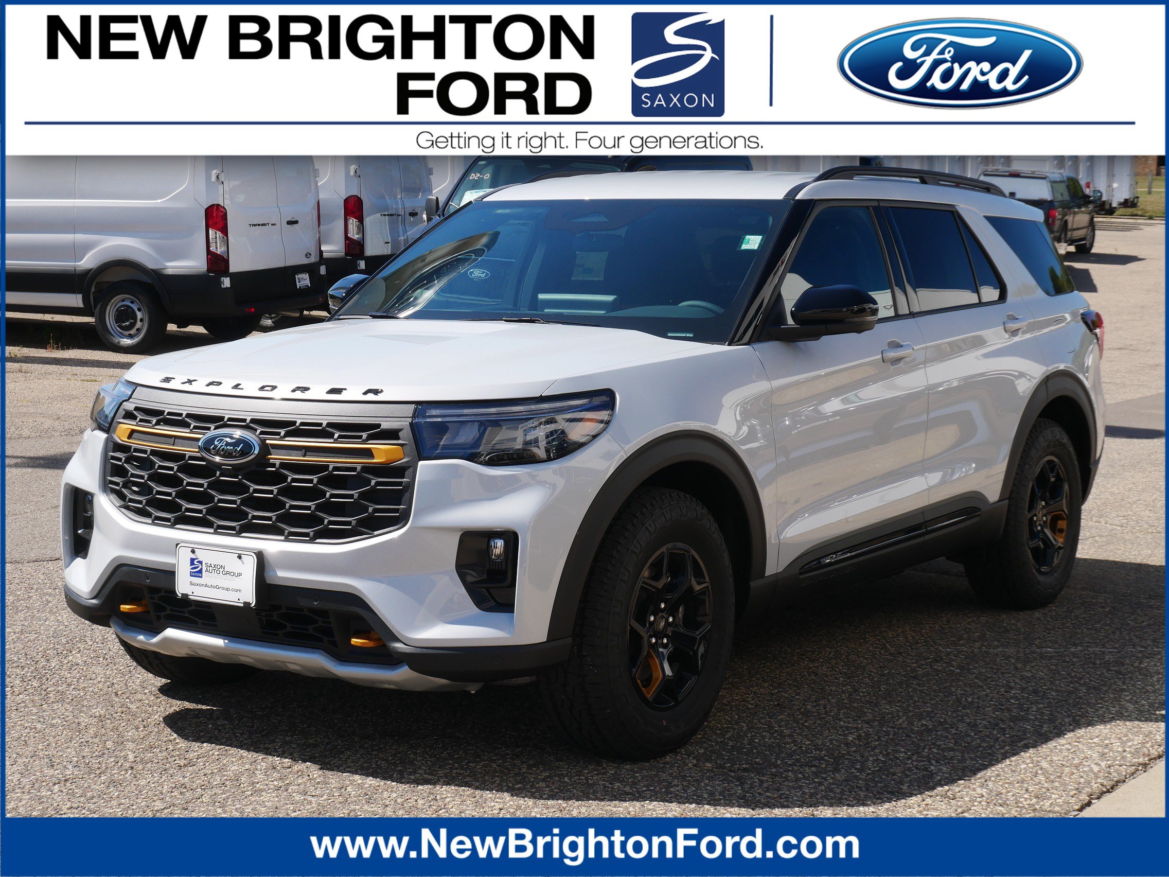 New 2026 Ford Explorer Tremor AWD/4WD image 1