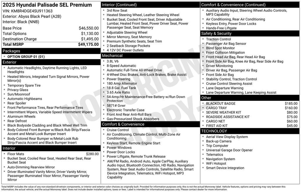 Certified 2025 Hyundai Palisade SEL image 10