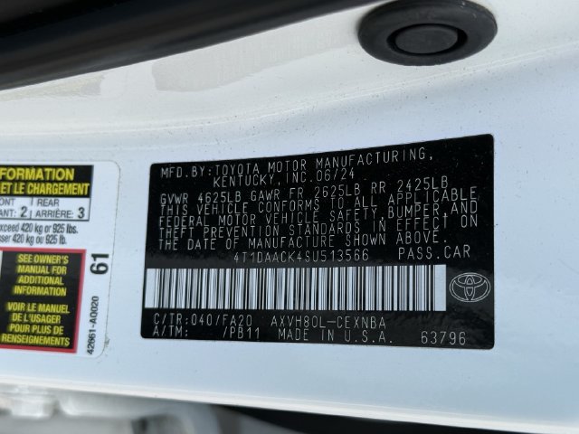 Used 2025 Toyota Camry LE FWD image 35