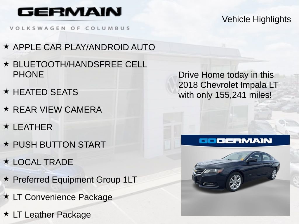 Used 2018 Chevrolet Impala LT FWD image 6