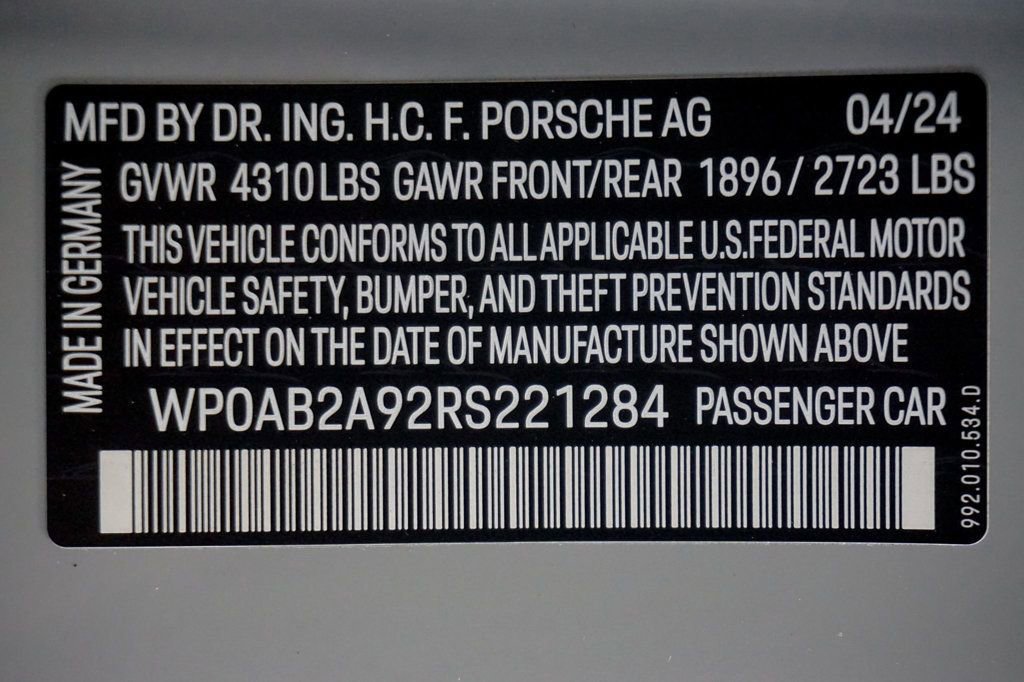 Used 2024 Porsche 911 Coupe image 20