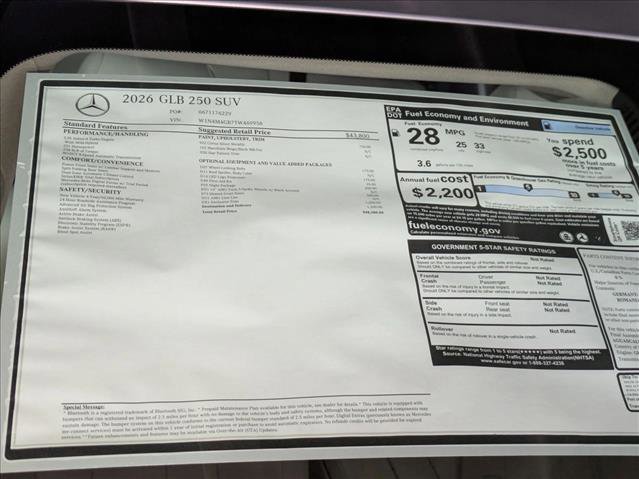 New 2026 Mercedes-Benz GLB 250 image 16