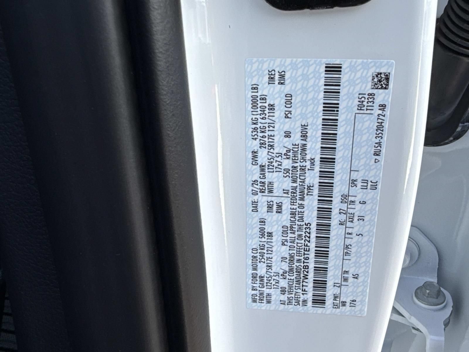 New 2026 Ford F250 XL AWD/4WD image 21