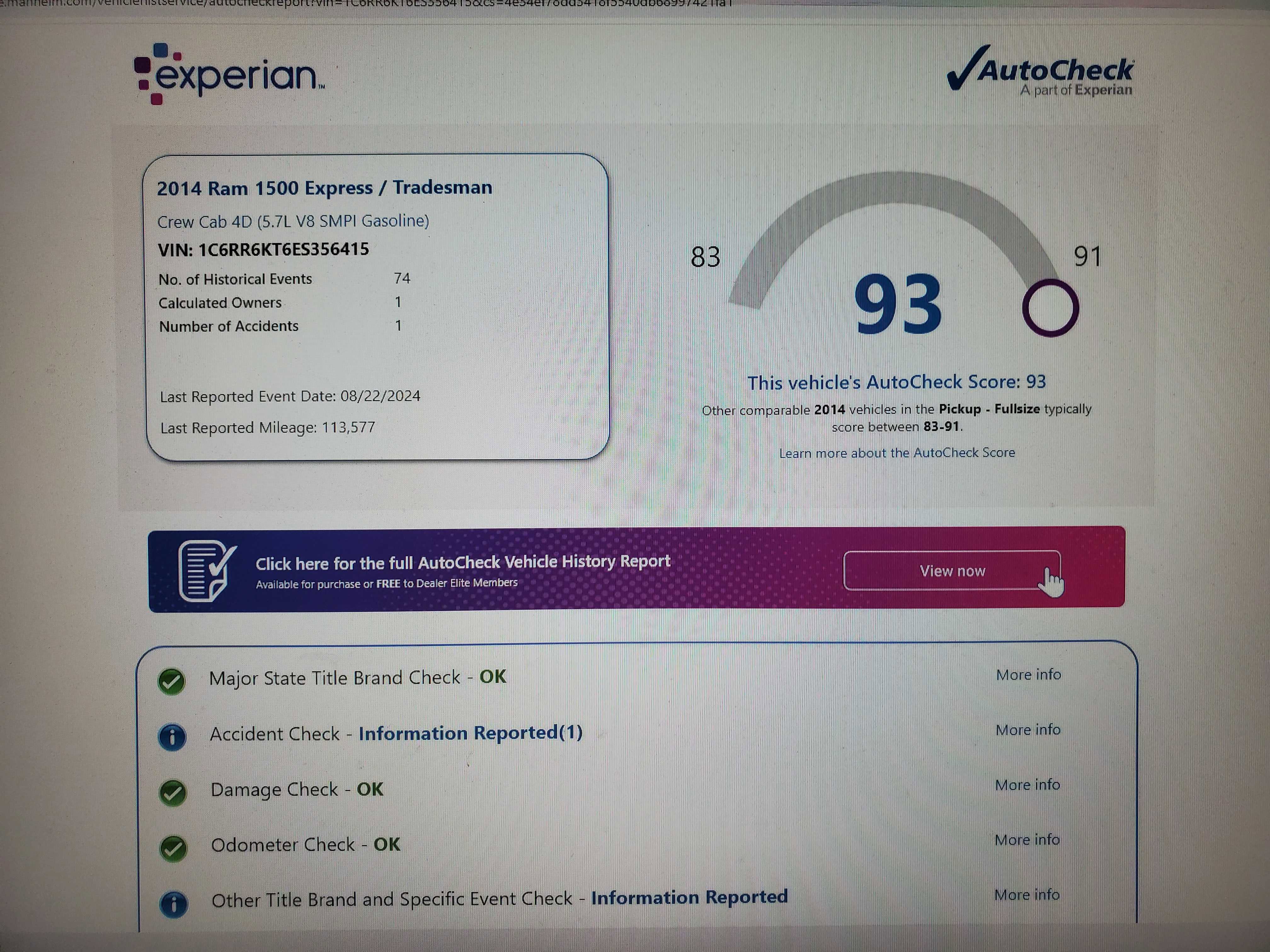 Used 2014 RAM 1500 Express image 27