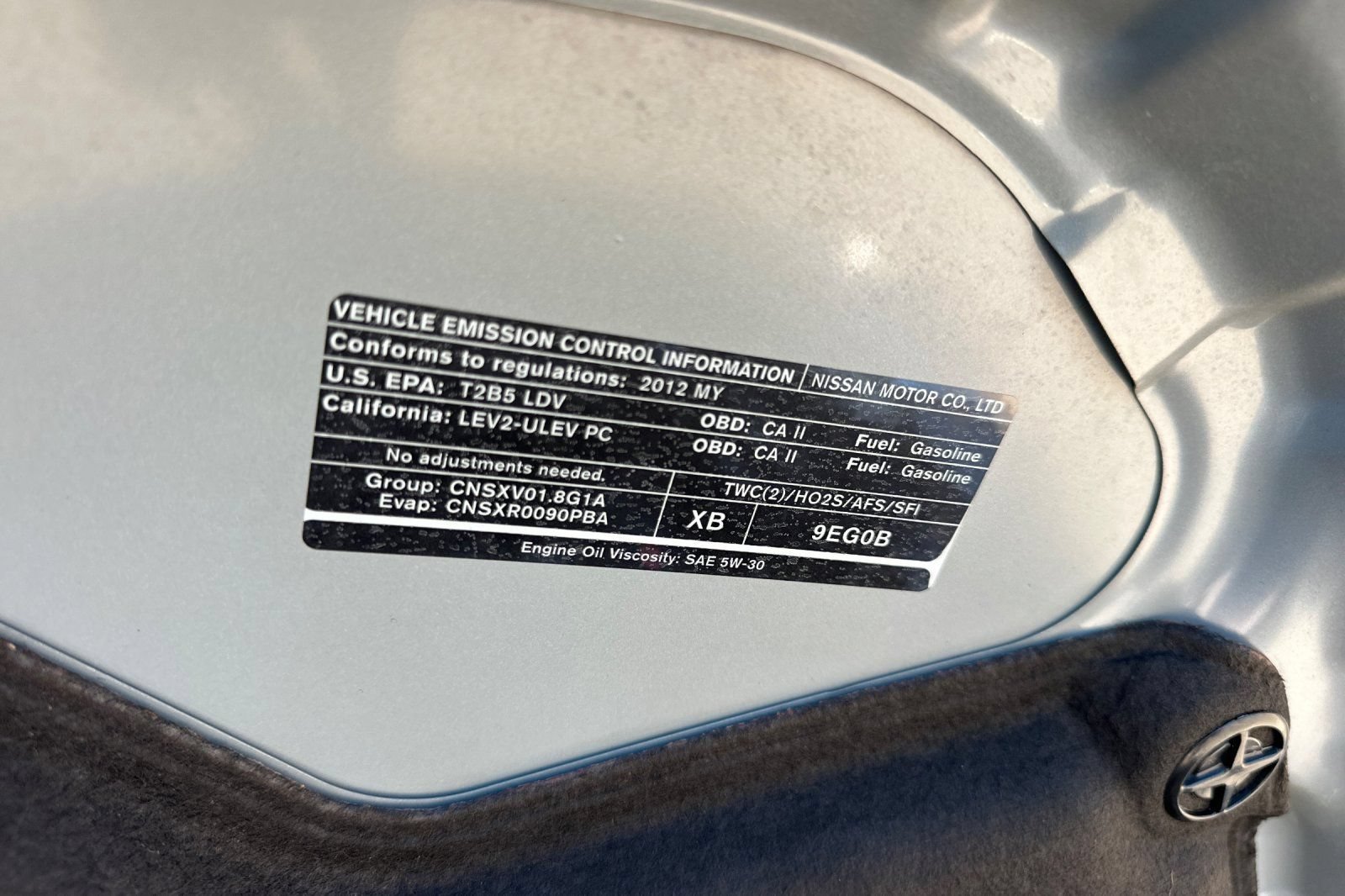 Used 2012 Nissan Versa 1.8 S FWD image 32
