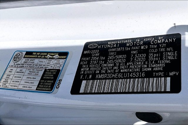 Used 2020 Hyundai Palisade SEL w/ Convenience Package AWD/4WD image 29
