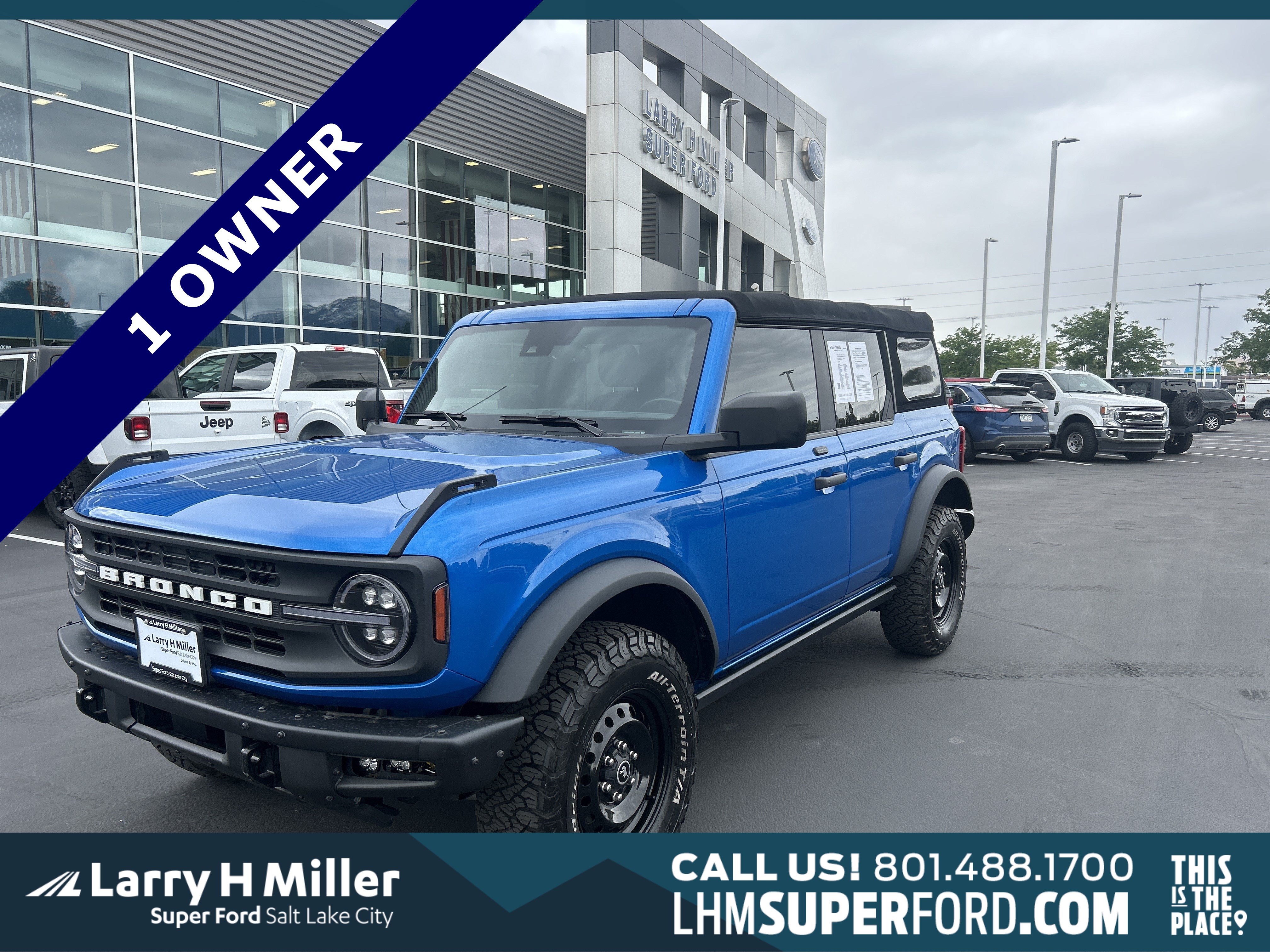 Certified 2021 Ford Bronco Black Diamond
