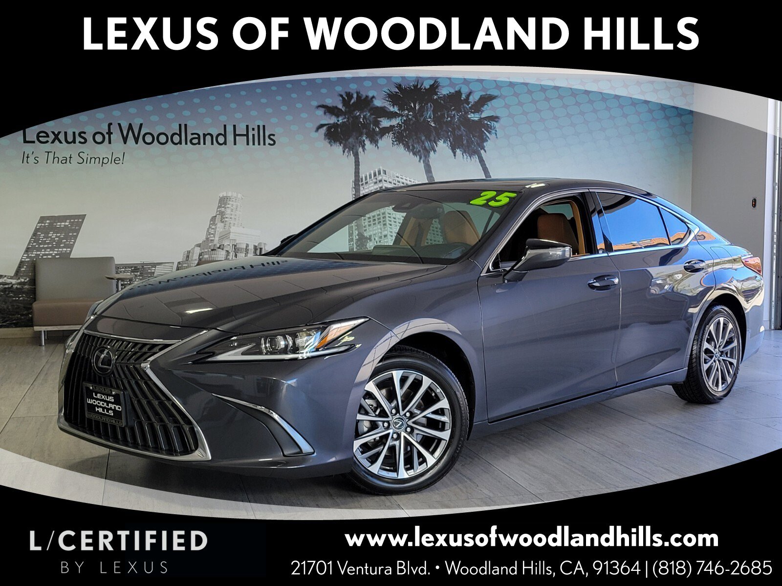 Certified 2025 Lexus ES 350 image 1