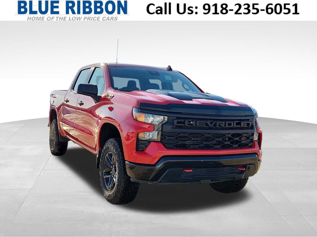 Used 2023 Chevrolet Silverado 1500 Custom Trail Boss AWD/4WD image 1