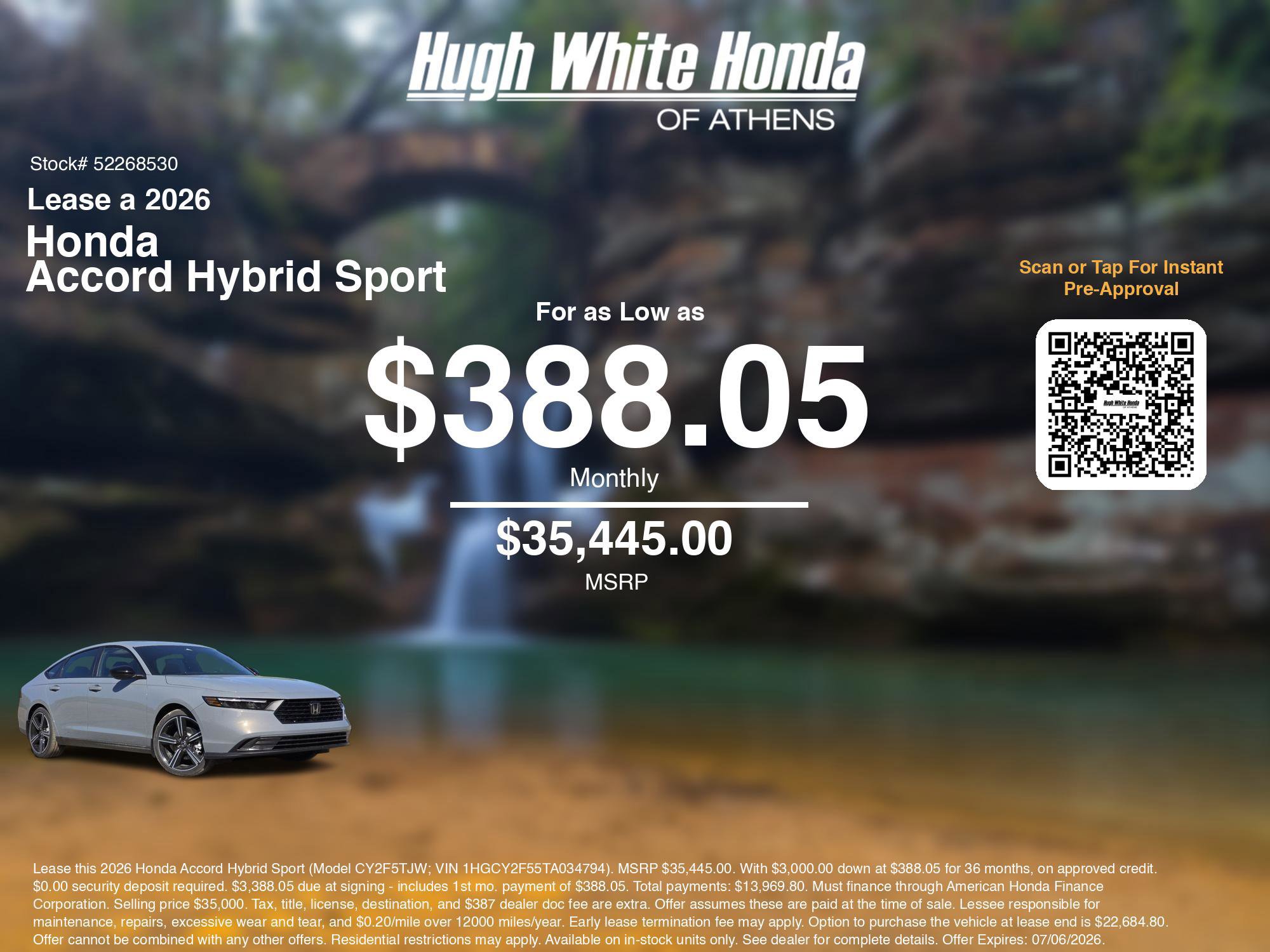 New 2026 Honda Accord Sport image 3