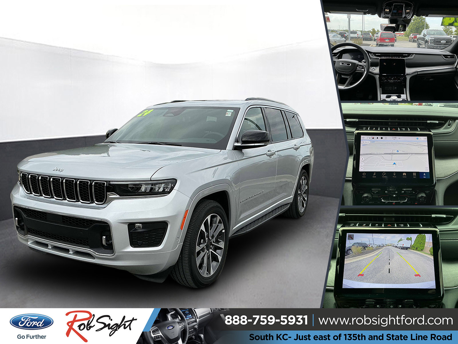 Used 2024 Jeep Grand Cherokee L Overland w/ Luxury Tech Group IV