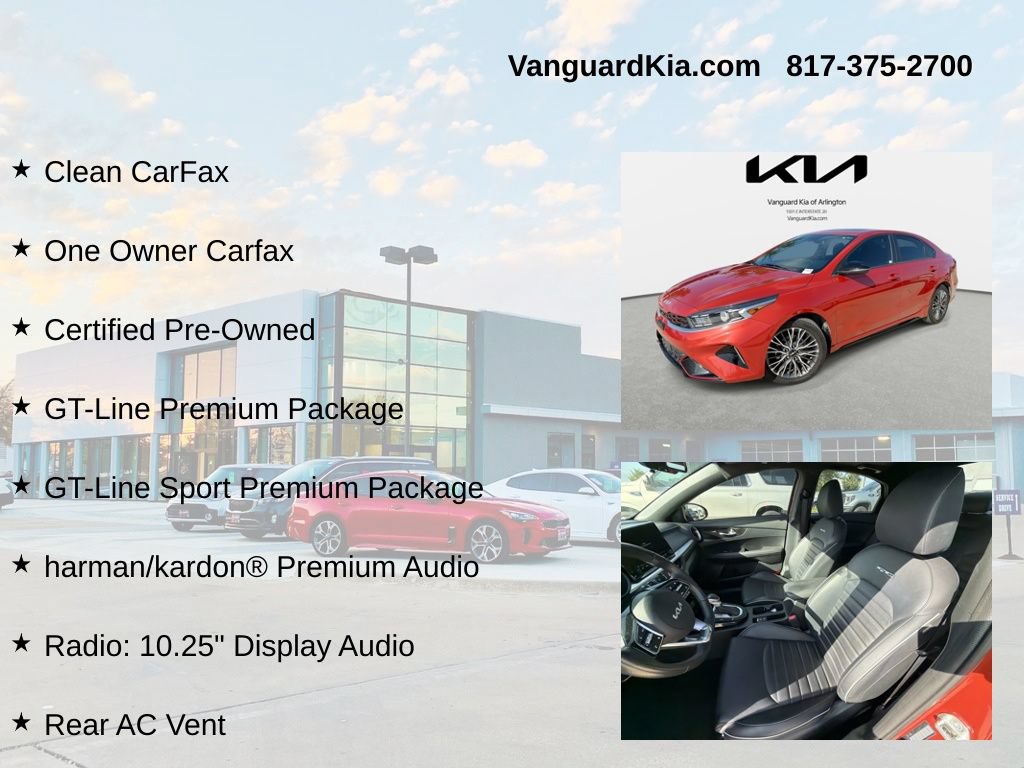 Certified 2024 Kia Forte GT-Line w/ GT-Line Premium Package FWD image 6