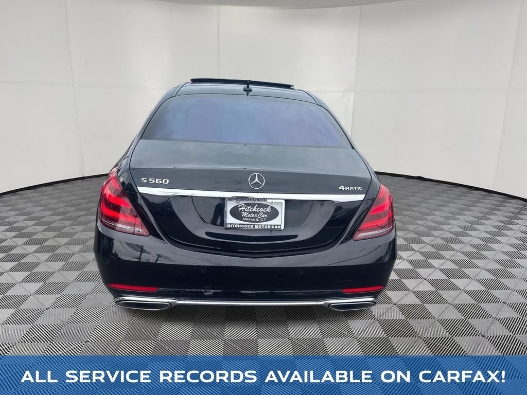 Used 2018 Mercedes-Benz S 560 4MATIC Sedan w/ Premium Package image 4
