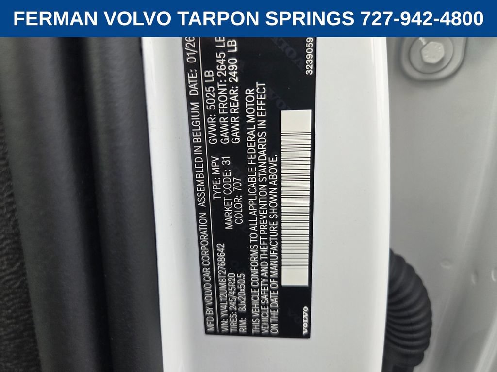 New 2026 Volvo XC40 B5 Ultra w/ Protection Package Premier AWD/4WD image 21